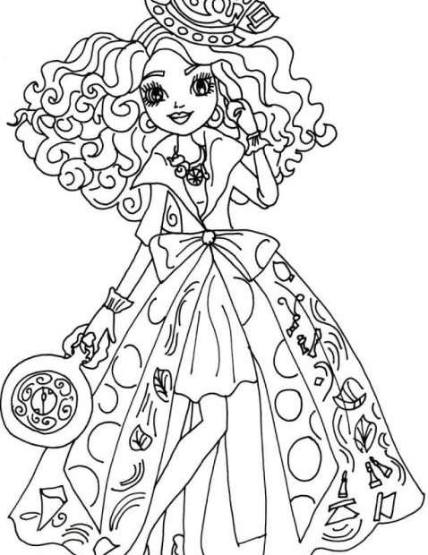 Ever after high kolorowanki